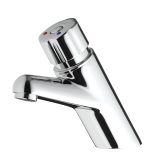 PRESTO P4000S 28619 deck-mounted mixing tap with straight stop valve
