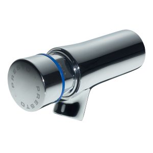 PRESTO NEO 66000 wall-mounted self-closing cold water tap 65mm chrome finish