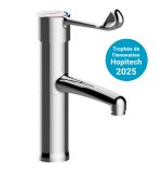 PRESTO MODUL’MIX SAFE+ thermostatic washbasin mixer tap H100 with fixed spout for healthcare facilities